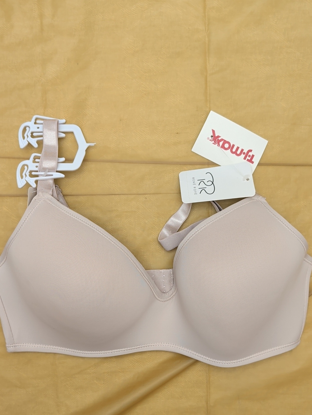 Rene Rofe Light Nude Seamless T-Shirt Bra
